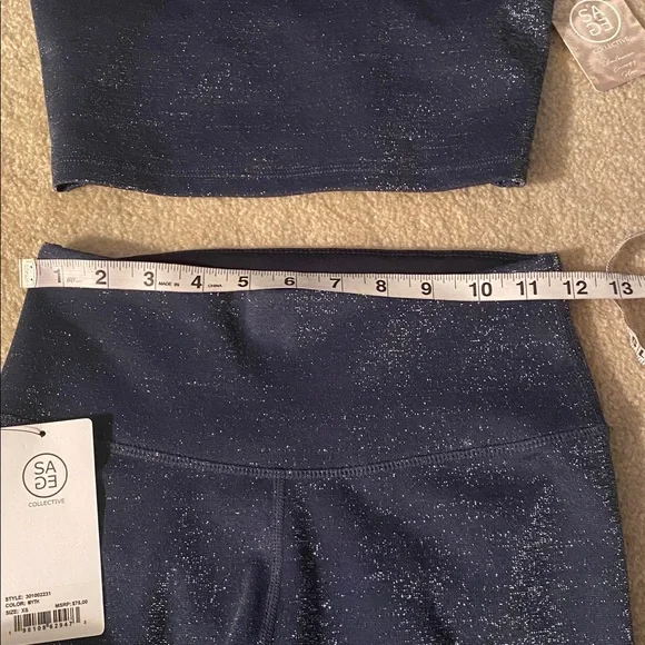 SAGE collective XS NWT workout set. - Picture 13 of 13